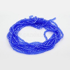 Glass Beads Strands&nbsp;X-EGLA-GR6MMY-24L
