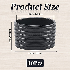 10Pcs Silicone Ring for Pickleball Paddle&nbsp;FIND-CN0002-45B