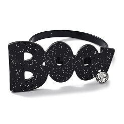 Halloween Alloy Enamel Napkin Rings&nbsp;AJEW-Z037-01B