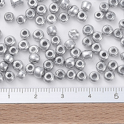 Electroplate Glass Seed Beads&nbsp;SEED-Q005-02S