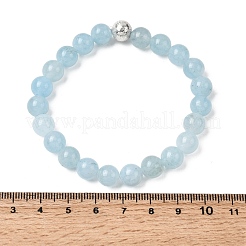 Natural Quartz(Dyed) Stretch Bracelets&nbsp;BJEW-JB01699-05