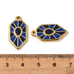 304 Stainless Steel Enamel Pendants&nbsp;STAS-I371-20G-03