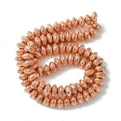 Electroplated Natural Lava Rock Beads Strands&nbsp;G-I360-P01-03