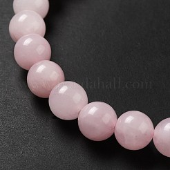 Natural Rose Quartz Moon and Star Beaded Stretch Bracelet for Women&nbsp;G-G997-C05