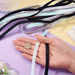3 Pairs 3 Colors Polyester Cord Shoelace&nbsp;AJEW-TA0002-36A