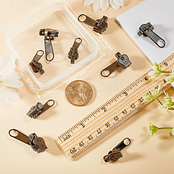 12Pcs 3 Style POM Replacement Zipper Sliders&nbsp;DIY-GF0007-57