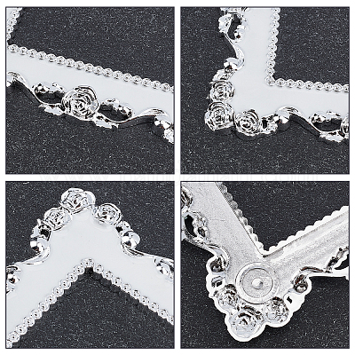 4Sets 2 Colors Plastic Switch Decorated Frame&nbsp;DIY-GA0002-36-1
