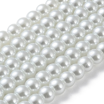 Glass Pearl Beads Strands&nbsp;HY-8D-B01-1