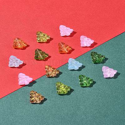 40Pcs Dyed & Heated Glass Beads&nbsp;GLAA-FS0001-88A-1
