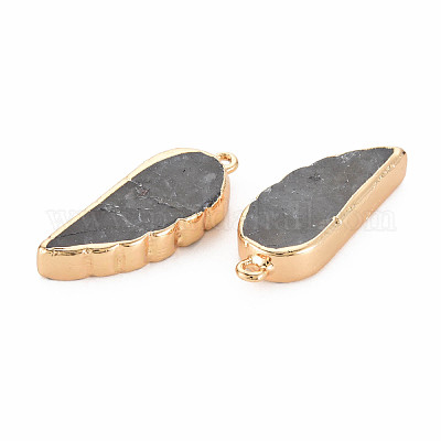 Natural Labradorite Pendants&nbsp;G-N326-127-A05-1