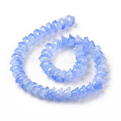 Transparent Glass Beads Strands&nbsp;LAMP-H061-01C-10-1