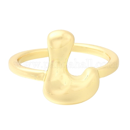 Rack Plating Brass Open Cuff Rings RJEW-S394-01G-L-1