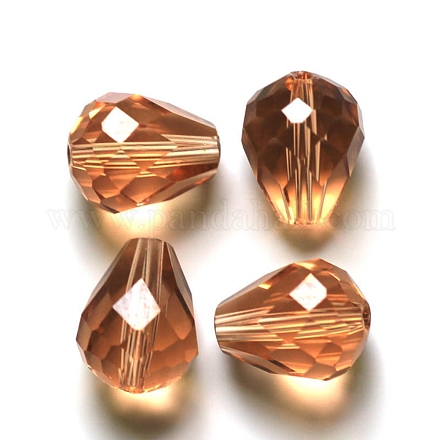 Imitation Austrian Crystal Beads SWAR-F062-10x8mm-18-1