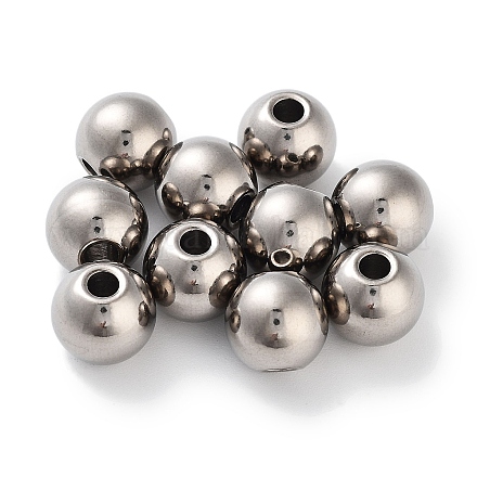 Titanium Beads&nbsp;STAS-B060-01B-P-1