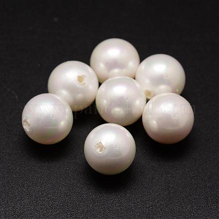 Shell Pearl Beads&nbsp;BSHE-L031-01-14mm-1
