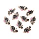 Alloy Enamel Pendants&nbsp;ENAM-D023-01KCG-1