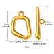 Alloy Toggle Clasps&nbsp;PALLOY-YW0002-22MG-4