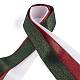 9 Yards 3 Styles Christmas Theme Polyester & Polycotton Ribbons Sets&nbsp;SRIB-A015-01A-01-2