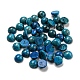 Natural Blue Agate Dyed Cabochons&nbsp;G-H309-03-48-1