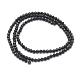 Natural Obsidian Beads Strand&nbsp;G-E411-33-3mm-2