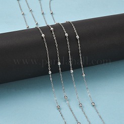 Brass Flat Oval Cable Chains&nbsp;CHC018Y-N