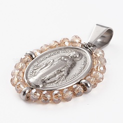 316 Surgical Stainless Steel Pendants&nbsp;STAS-H141-A-P