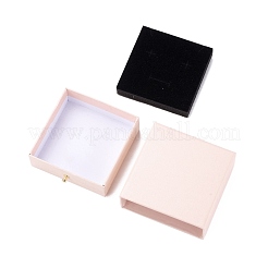 Square Paper Drawer Jewelry Set Box&nbsp;CON-C011-03B-05