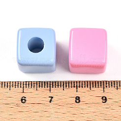 Opaque Acrylic European Beads&nbsp;OACR-I015-61
