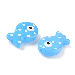Baking Paint Glass Enamel Beads&nbsp;LAMP-D303-04J