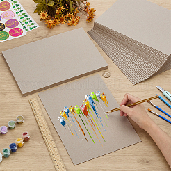 10Pcs Drawing & Painting Blank Cardboard Boards&nbsp;AJEW-WH0248-949B