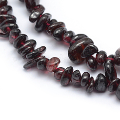 Natural Garnet Beads Strands&nbsp;X-G-P332-72