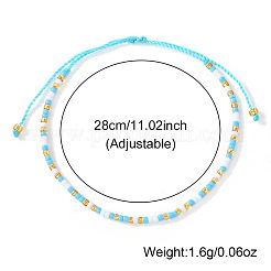12Pcs Adjustable Summer Seed Beaded Bracelets Sets&nbsp;JD5080