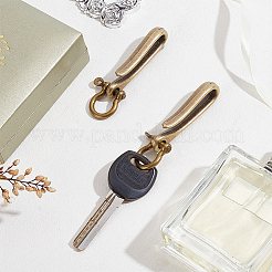 2Pcs Tibetan Style Alloy Hook Clasps and 2Pcs Shackle Clasps&nbsp;FIND-PH0017-22