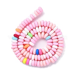Handmade Polymer Clay Beads Strands&nbsp;X-CLAY-N008-008N