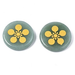 Natural Green Aventurine Cabochons&nbsp;G-S375-006A