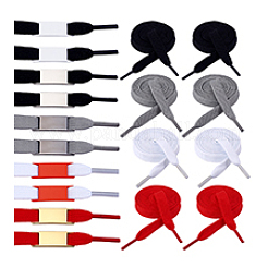 Iron Shoelace Charm&nbsp;AJEW-PH0012-65