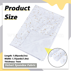 1M Velvet Spandex Fabric&nbsp;DIY-BC0017-52A