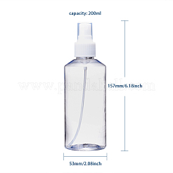 200ml Refillable PET Plastic Spray Bottles&nbsp;TOOL-Q024-02C-01