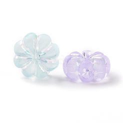 Transparent Frosted Acrylic Beads&nbsp;OACR-C013-31