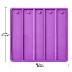 Rectangle Bookmark DIY Silicone Molds&nbsp;SIMO-YW0001-01