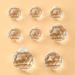 Transparent Acrylic Pendants&nbsp;TACR-YW0001-88