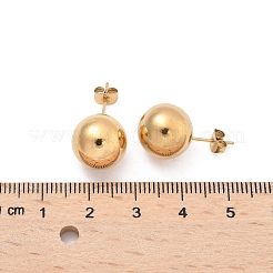 304 Stainless Steel Stud Earrings&nbsp;EJEW-U060-02C-G