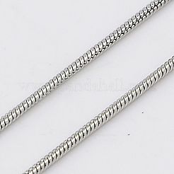 Tarnish Resistant 304 Stainless Steel Necklaces&nbsp;NJEW-K005-04-1mm