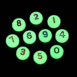 Luminous Acrylic Beads&nbsp;LACR-N001-001