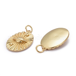 Brass Pendants&nbsp;KK-Z009-27G
