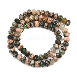 Natural Green Opal Beads Strands&nbsp;G-C259-A51-5x8mm