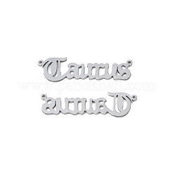 Non-Tarnish 304 Stainless Steel Connector Charms&nbsp;STAS-N095-136G
