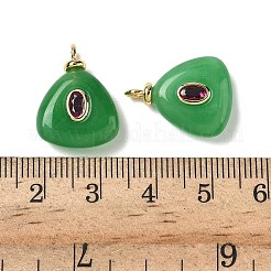 Dyed Natural White Jade Pendants&nbsp;G-H328-04G-B10