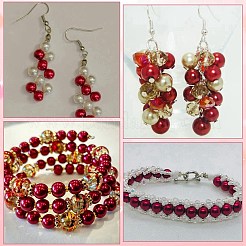 DIY Jewelry Making Findings Kits&nbsp;DIY-SP0005-37D