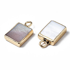 Natural Freshwater Shell Charms&nbsp;X-SHEL-N026-147
